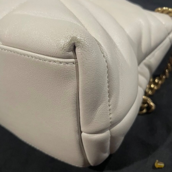 SAINT LAURENT Loulou Small YSL Puffer Chain Shoulder Bag - Picture 11 of 14